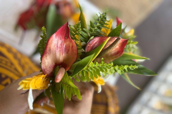 Hawaiian Floral Crown Weaving in Hilo - What It’s Like Wearing Your Crown After the Class
