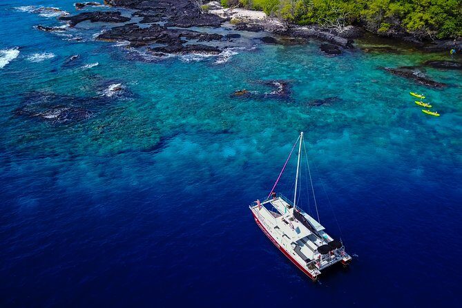 Kealakekua Bay (Captain Cook Monument) Snorkel and Sail Adventure - Breakfast at sea: Kona coffee, pastries, and getting your body ready